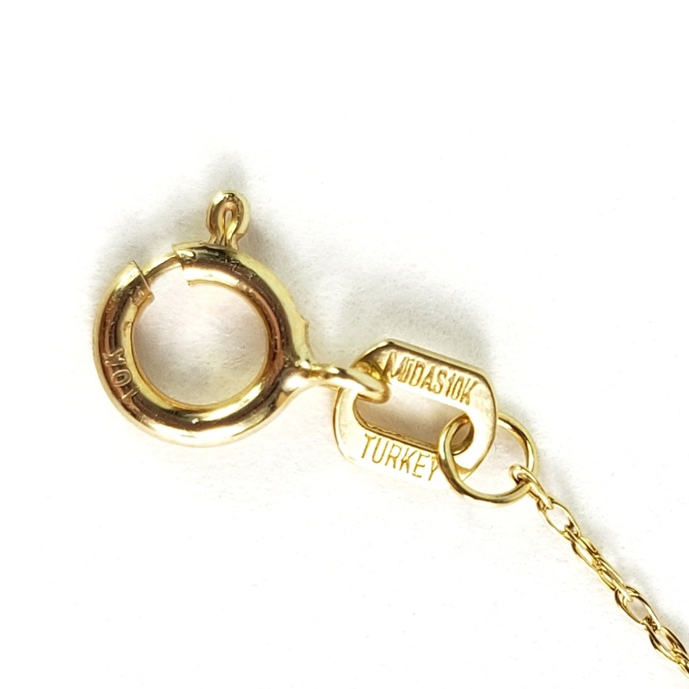 SOLD Midas Chain 10K Gold 20" Rope Dainty Necklace - Picture 7 of 8